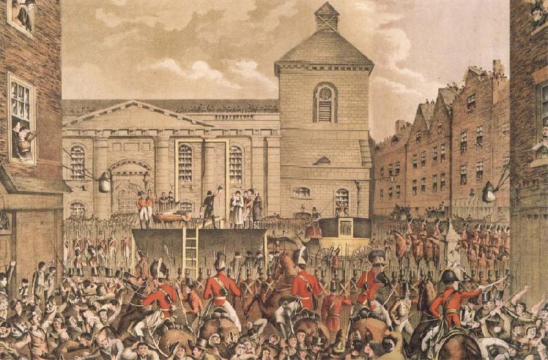 Thomas Pakenham Thomas Street,Dubli the Scene of Rober Emmet-s execution in 1803 France oil painting art